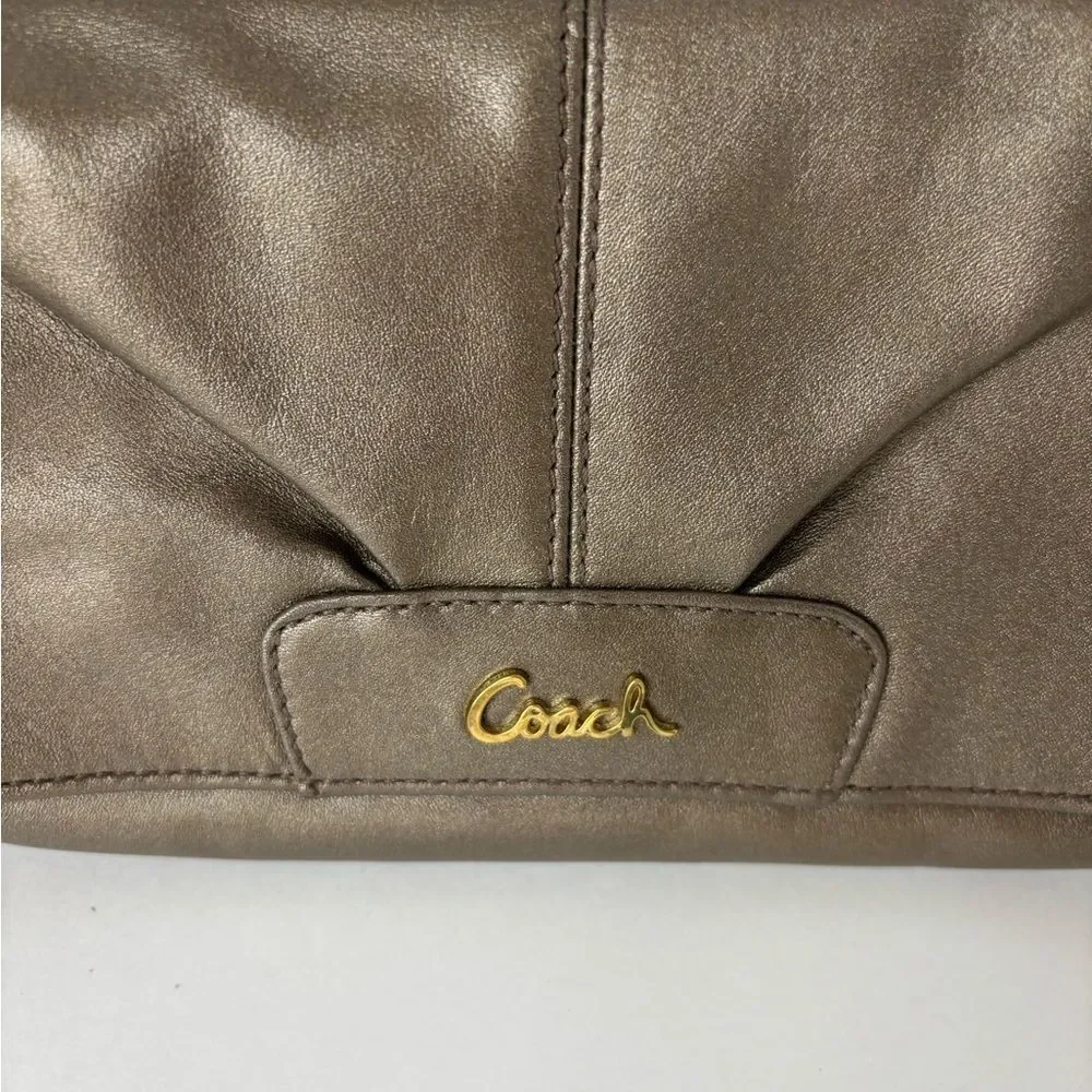Coach ‘Ashley’ Metallic Women's Clutch